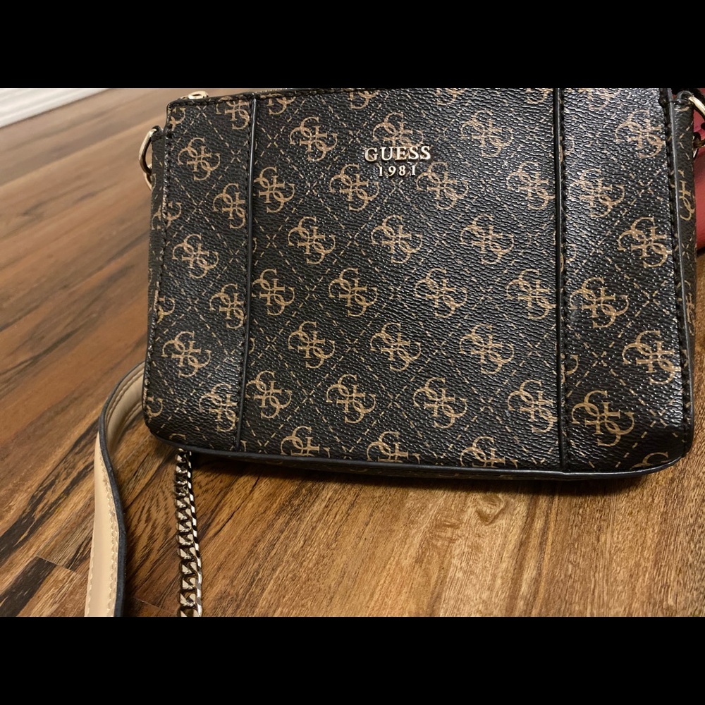 Guess Brown Bag with Beige details